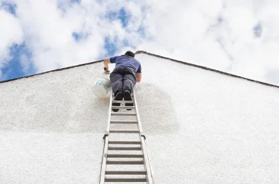 Peinture extérieure à Manlay — façades et ravalement